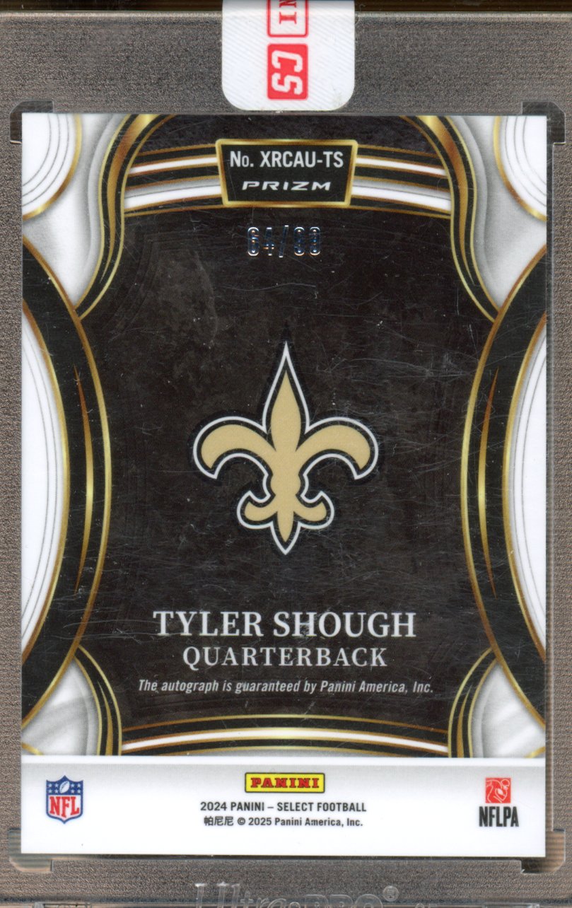 2024 Select Tyler Shough Rookie XRC Auto 64/99 RC