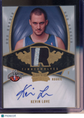 2008 Fleer Kevin Love Hot Prospects Rookie Patch Auto RC 02/199