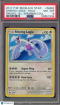2019 Pokemon Shining Lugia Holo Black Star Promo SM82 PSA 8
