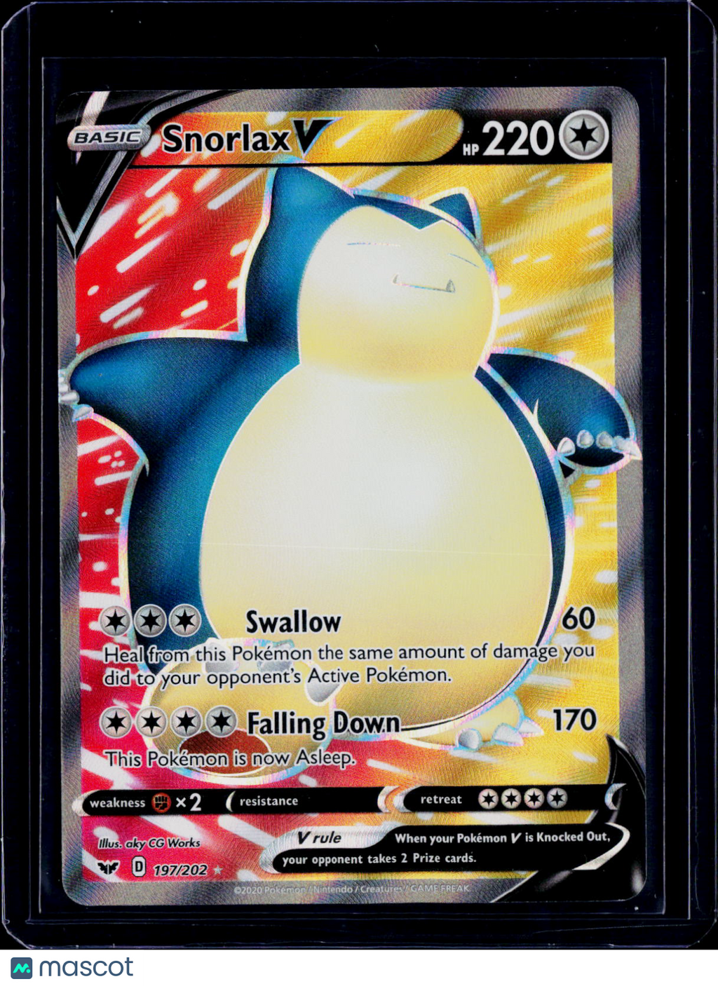 Snorlax V 197/202