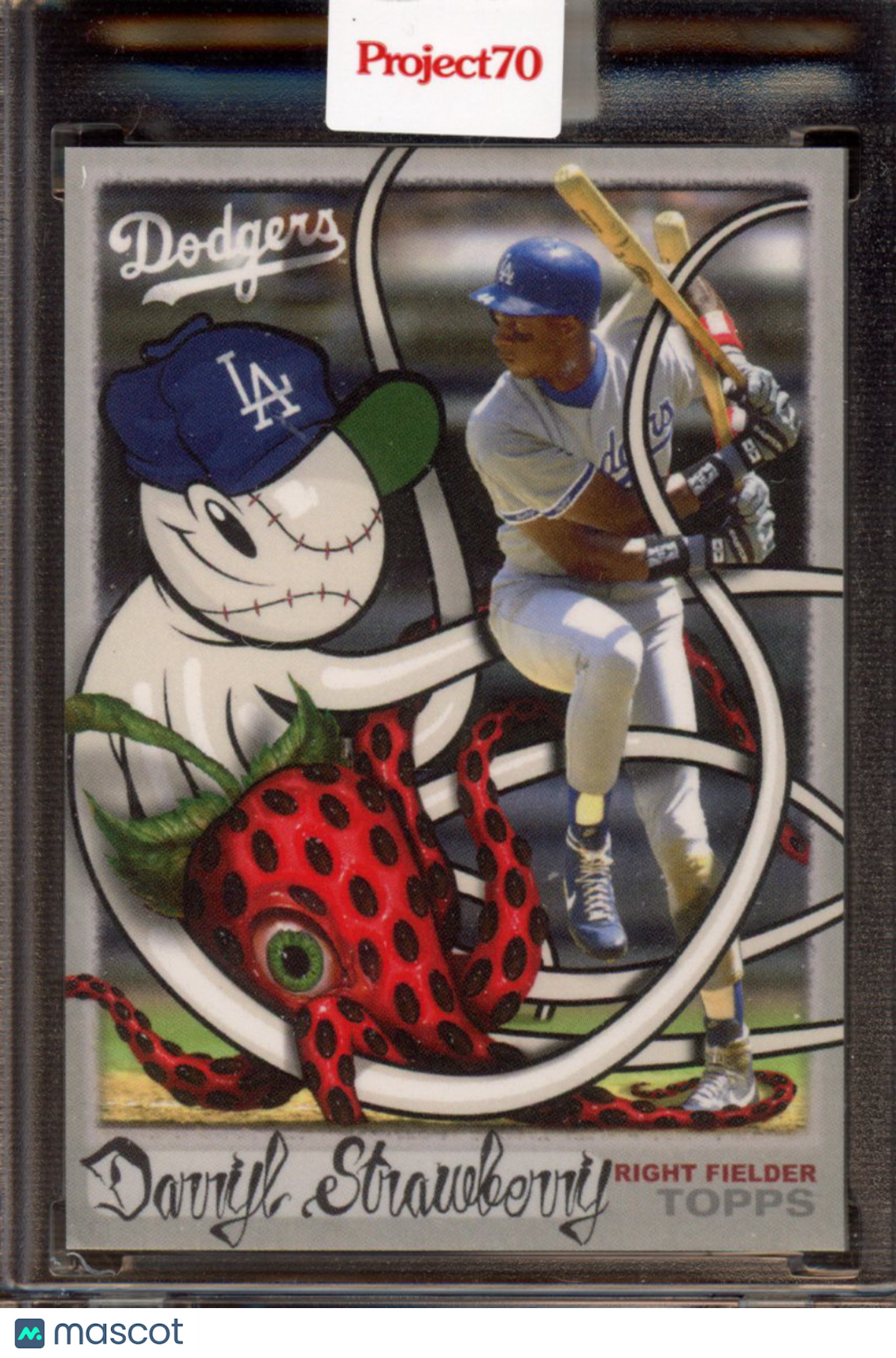 2021 Topps Project 70 Darryl Strawberry Greg Simkins 373