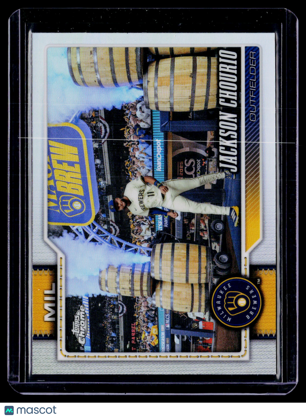 2026 Topps Chrome Jackson Chourio Image Variation