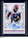 2025 National Treasures Bruce Smith NFL Greates Auto 25/49