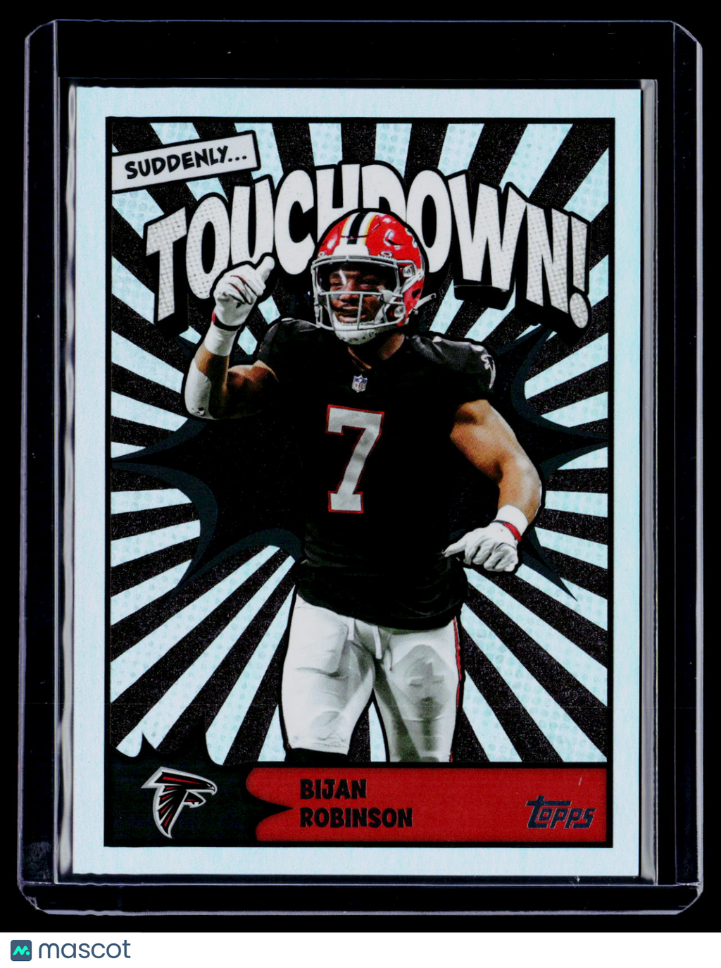 2026 Topps Flagship Bijan Robinson Suddenly Touchdown