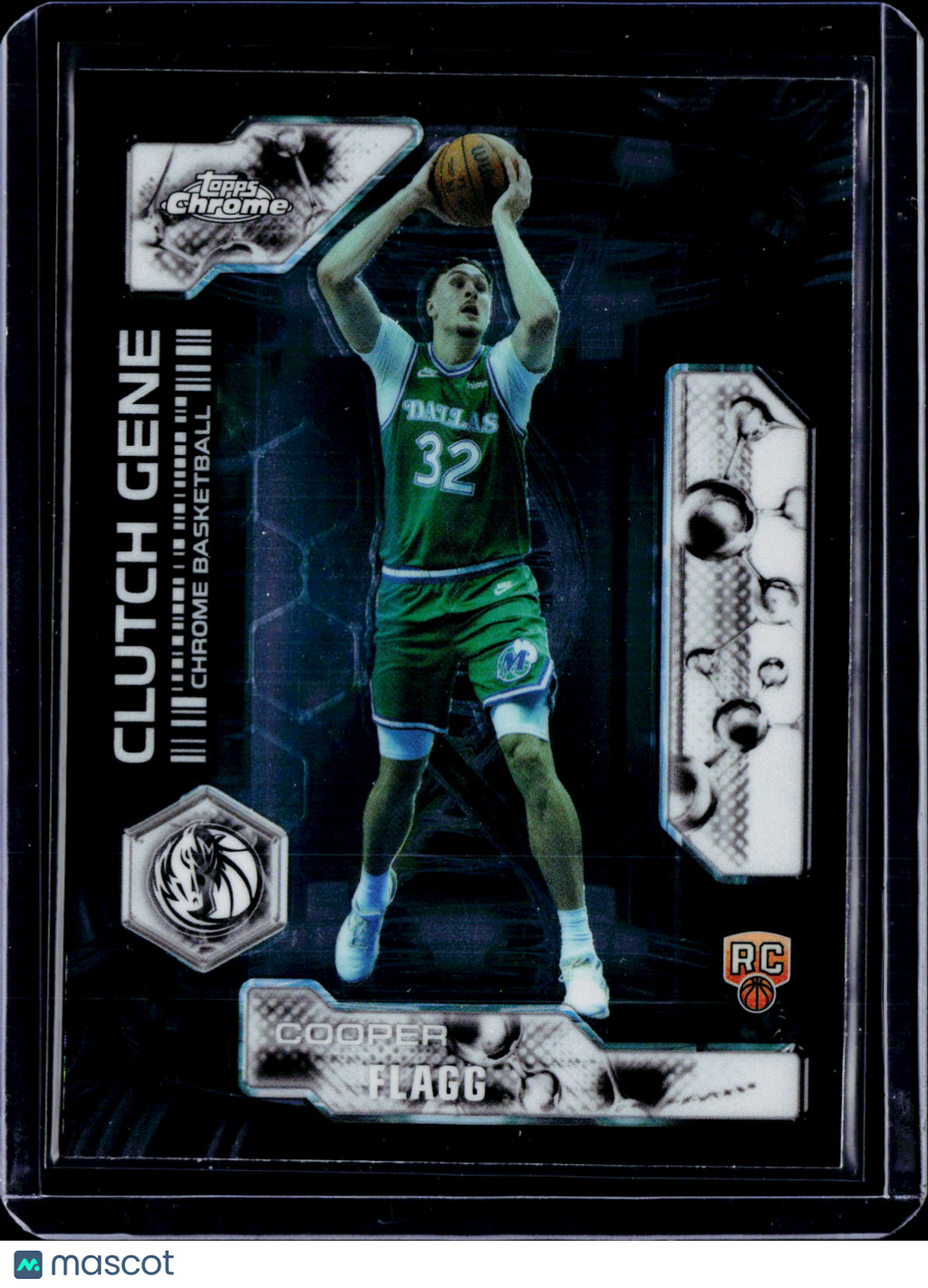 2025-26 Topps Chrome Update Cooper Flagg Clutch Gene
