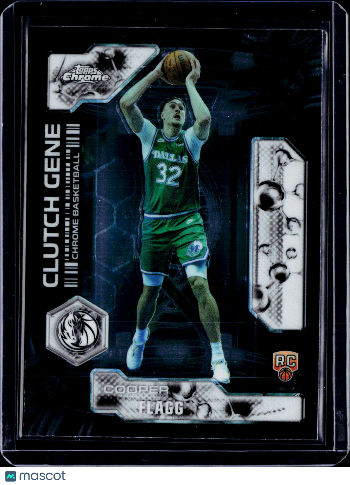 2025-26 Topps Chrome Update Cooper Flagg Clutch Gene
