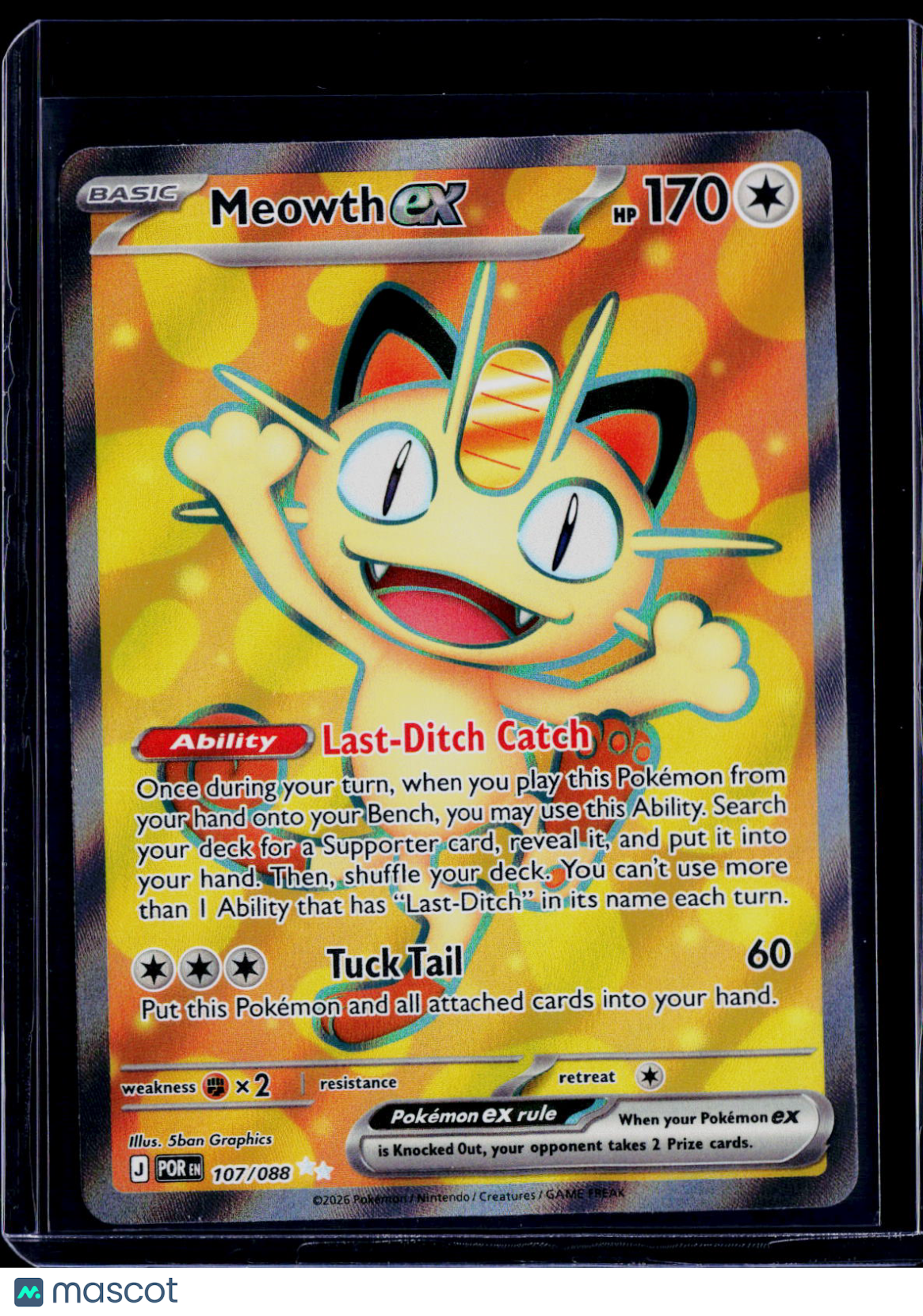 Meowth ex 107/088