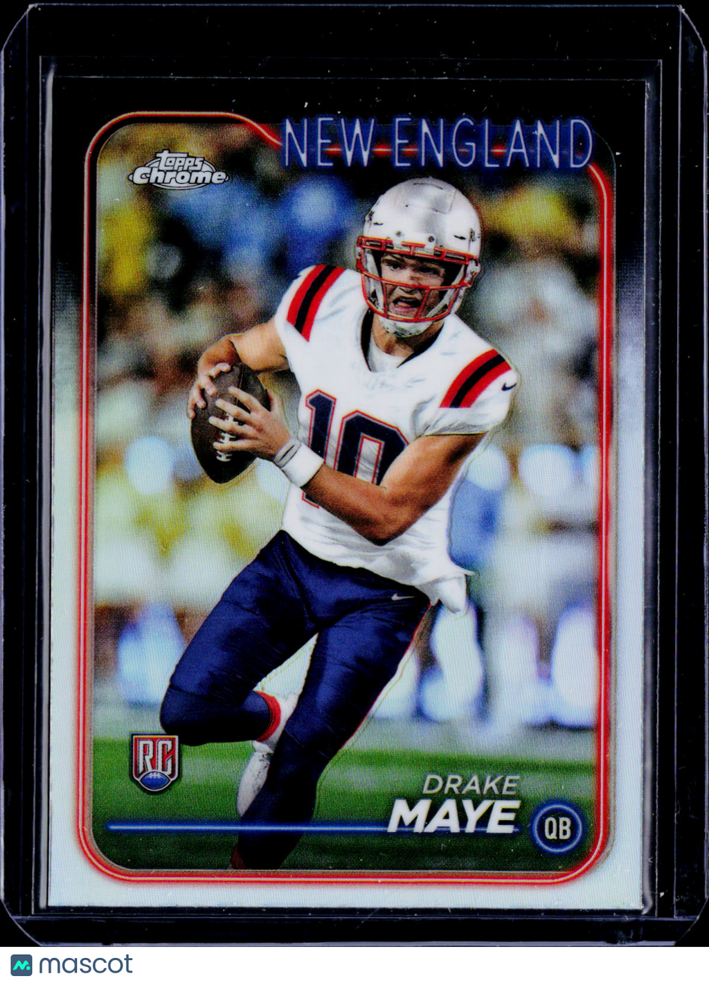 2025 Topps Chrome Drake Maye Refractor