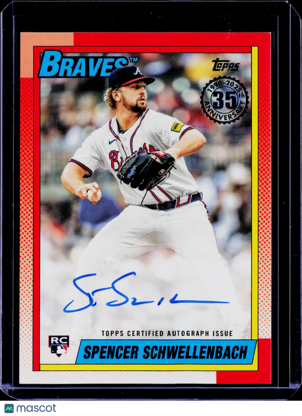 2025 Topps Spencer Schwellenbach 1990 Auto RC