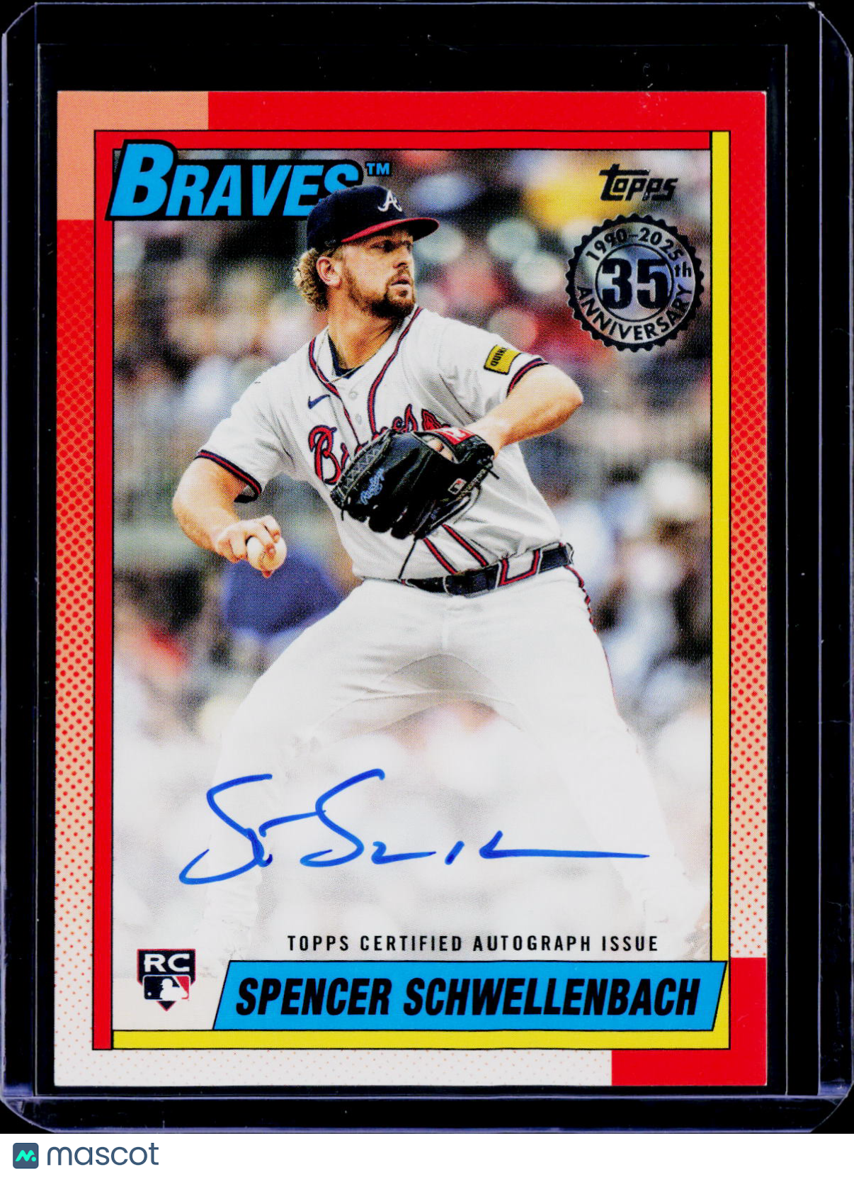 2025 Topps Spencer Schwellenbach 1990 Auto RC