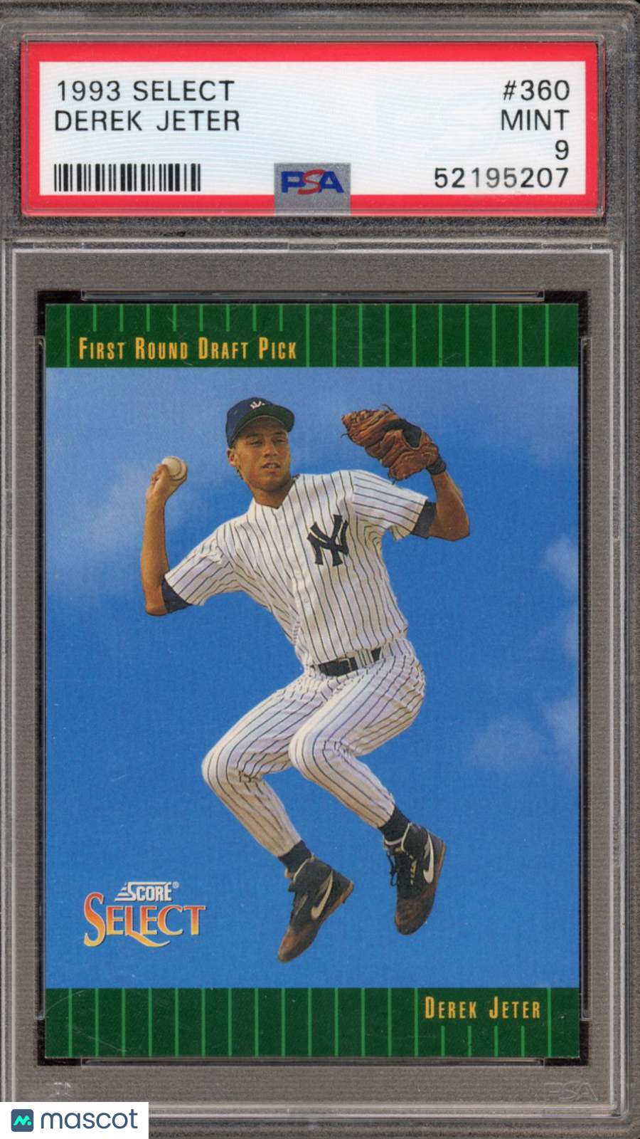 1993 Select Derek Jeter PSA 9