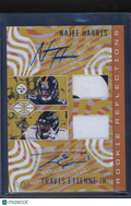 2021 Illusions Najee Harris Travis Etienne Rookie Reflections RPA 11/50 RC
