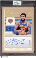 2024-25 Panini One and One Karl-Anthony Towns One & Only Auto 42/49