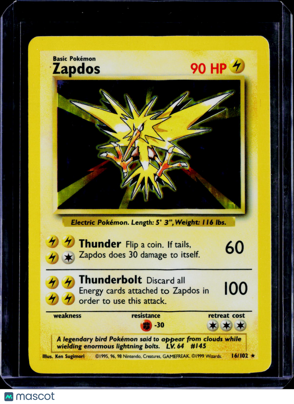 Zapdos 16/102