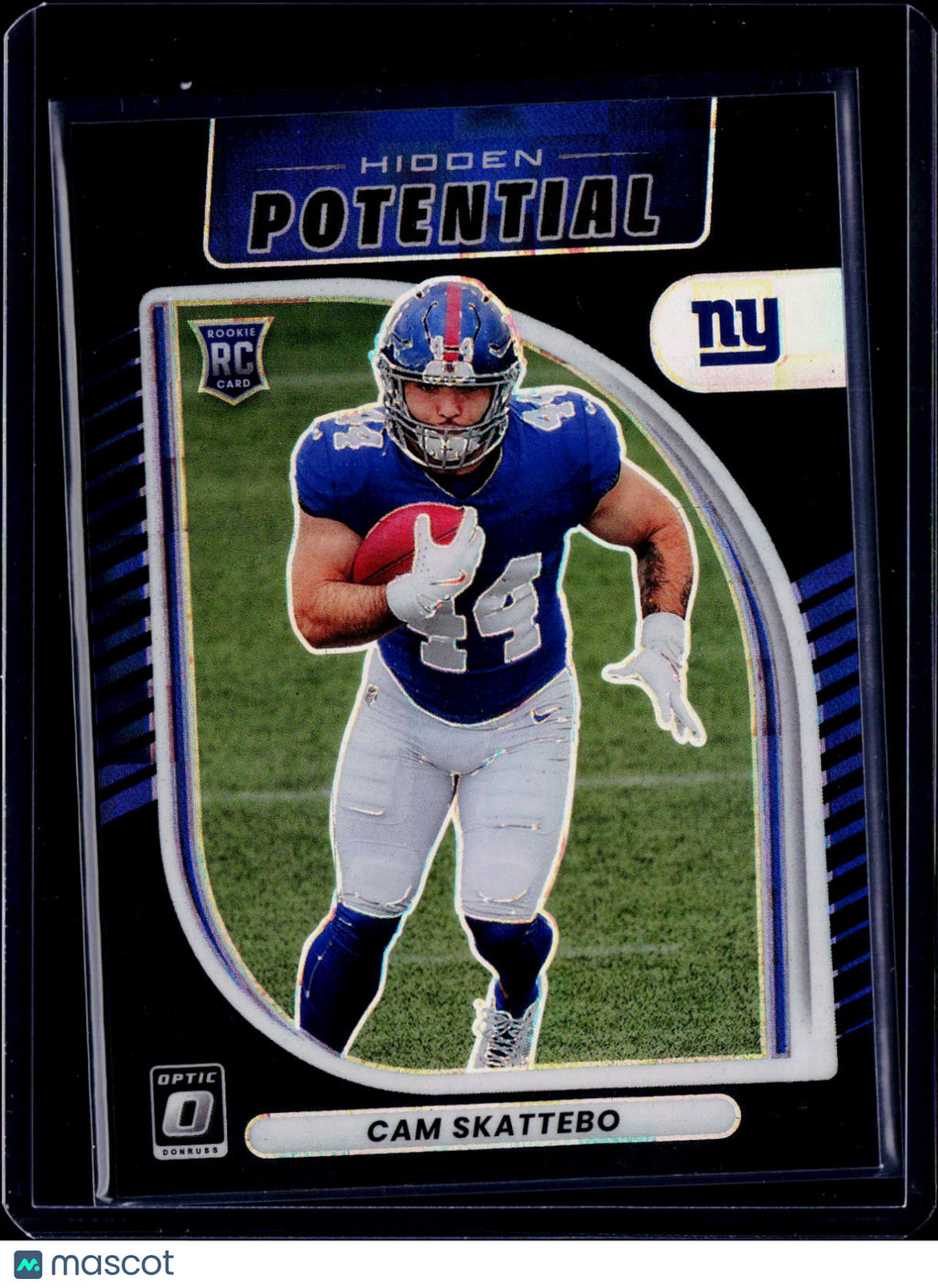 2025 Donruss Optic Cam Skattebo Hidden Potential Black Pandora /149