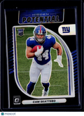2025 Donruss Optic Cam Skattebo Hidden Potential Black Pandora /149