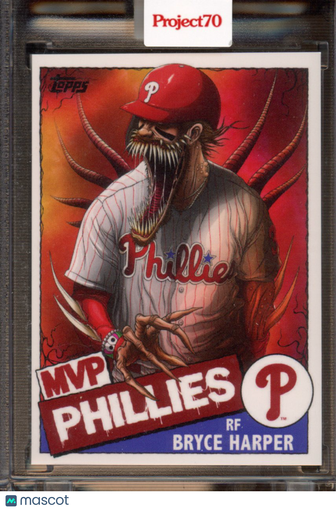 2021 Topps Project 70 Bryce Harper Alex Pardee 757