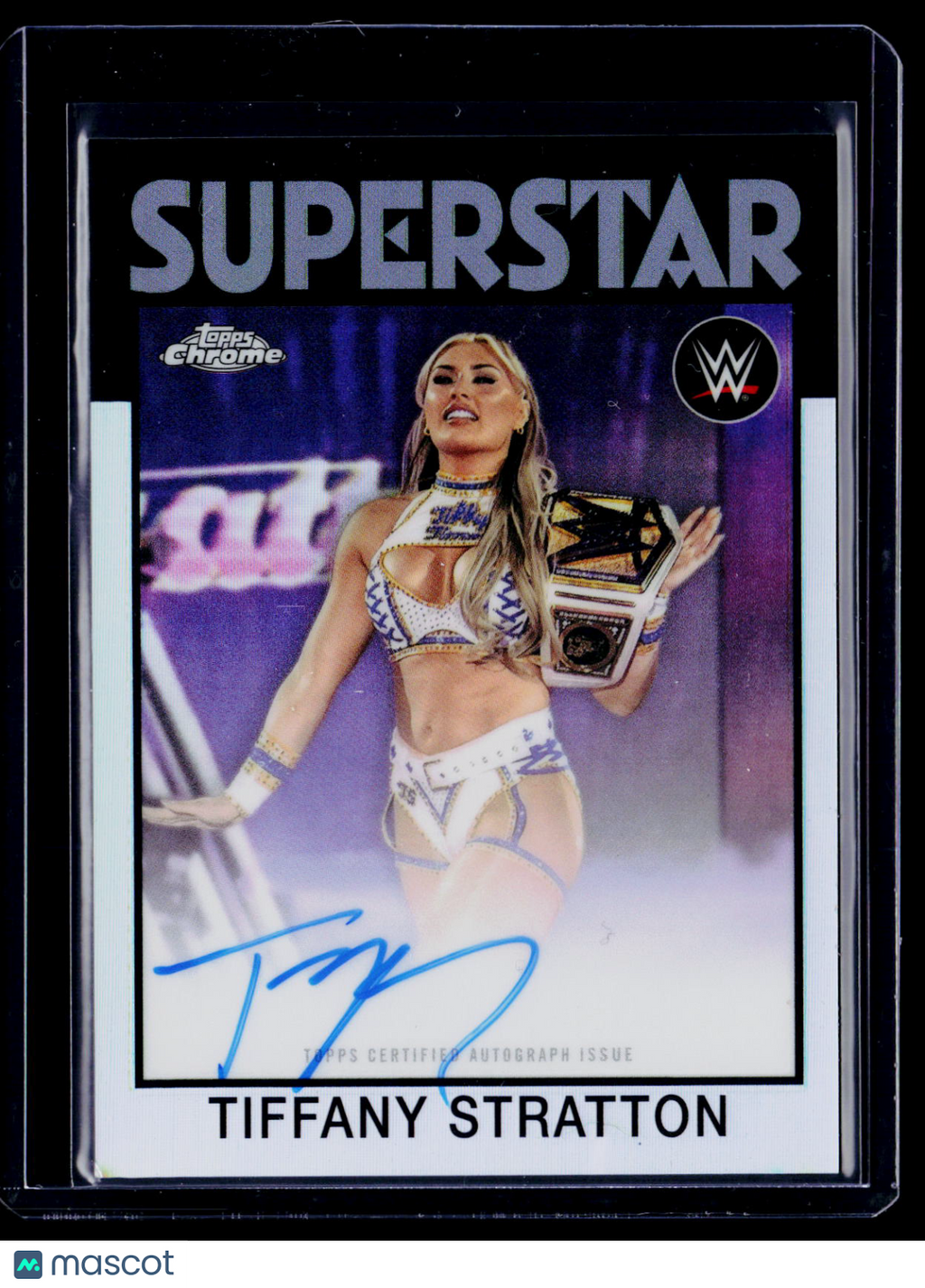 2026 Topps Chrome WWE Tiffany Stratton Super Star Auto