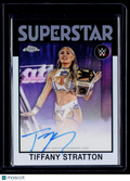 2026 Topps Chrome WWE Tiffany Stratton Super Star Auto