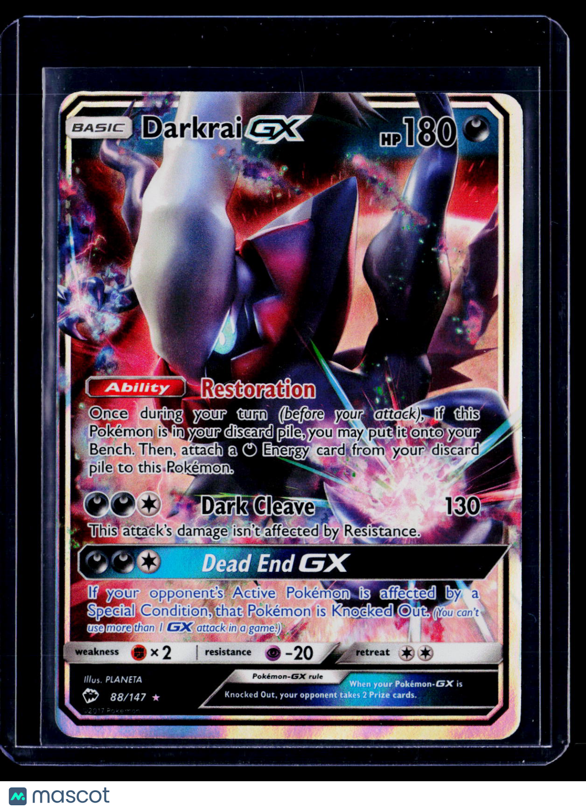 Darkrai Gx Burning Shadows