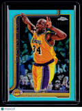 2025 Topps Chrome Update Shaquille O'Neal Aqua Refractor 114/199