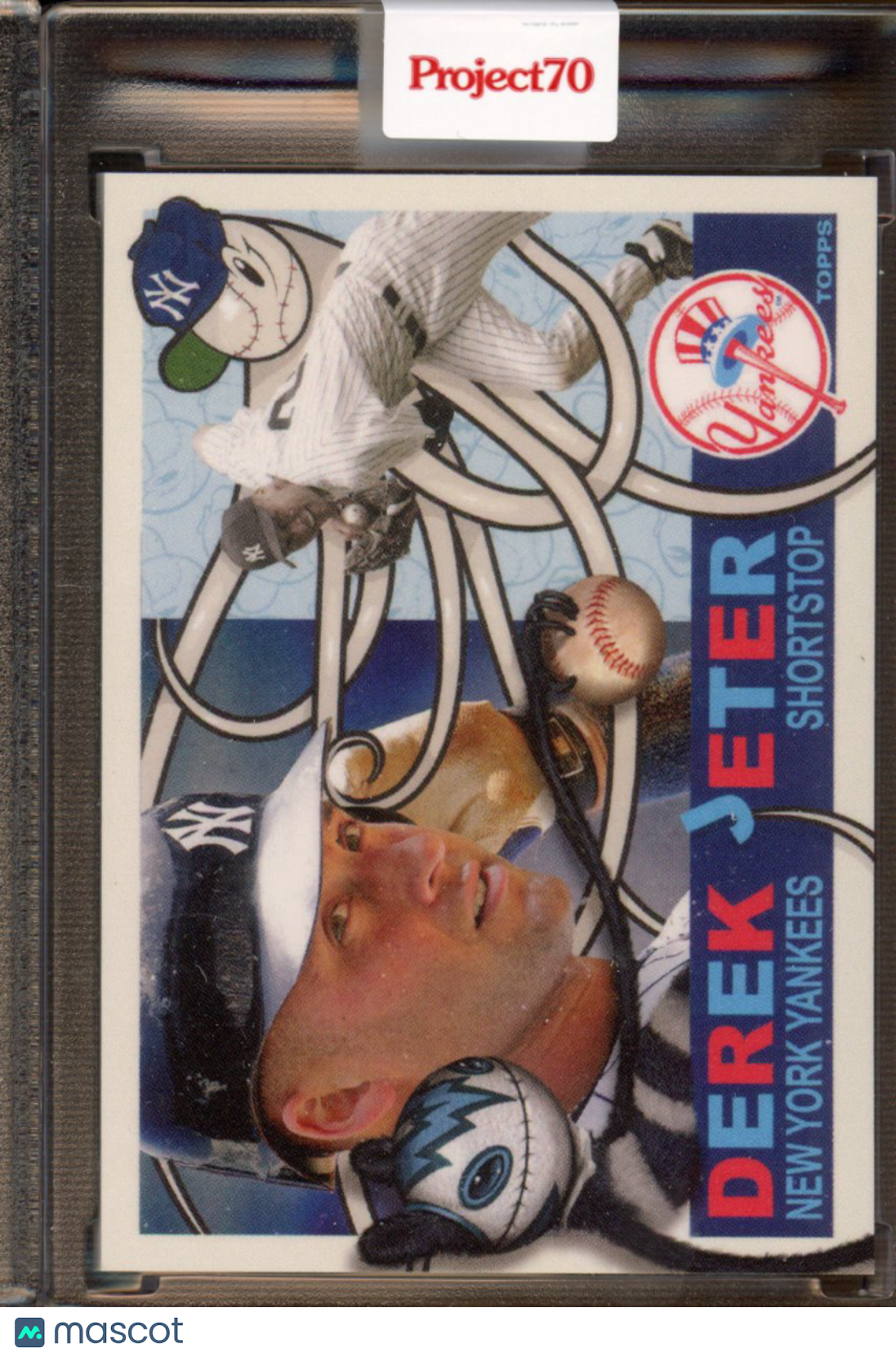 2021 Topps Project 70 Derek Jeter Greg Simkins 660