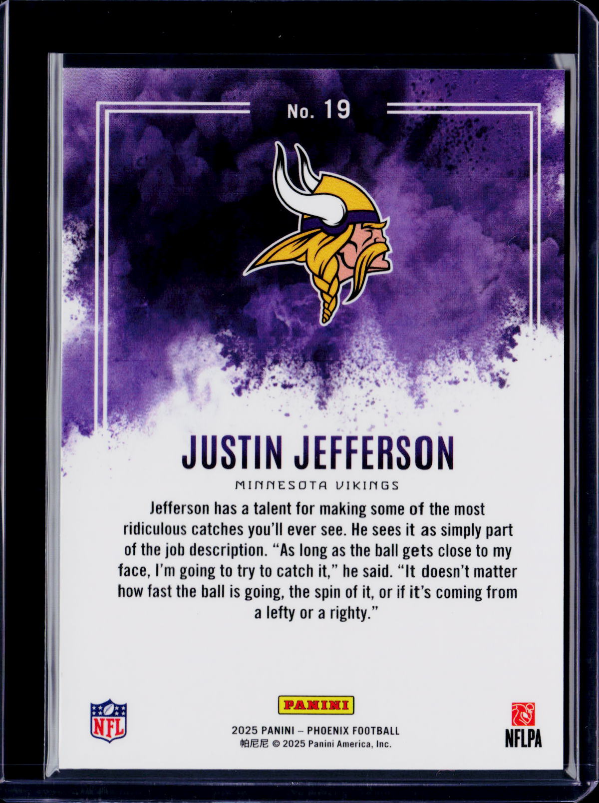 2025 Phoenix Justin Jefferson Colorblast