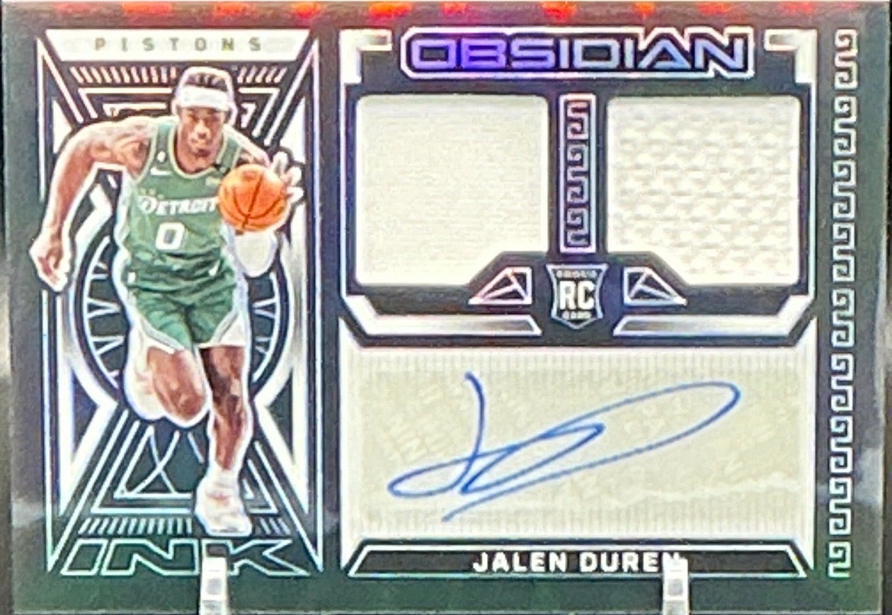 2022 Panini Obsidian Jalen Duren RPA 60/99