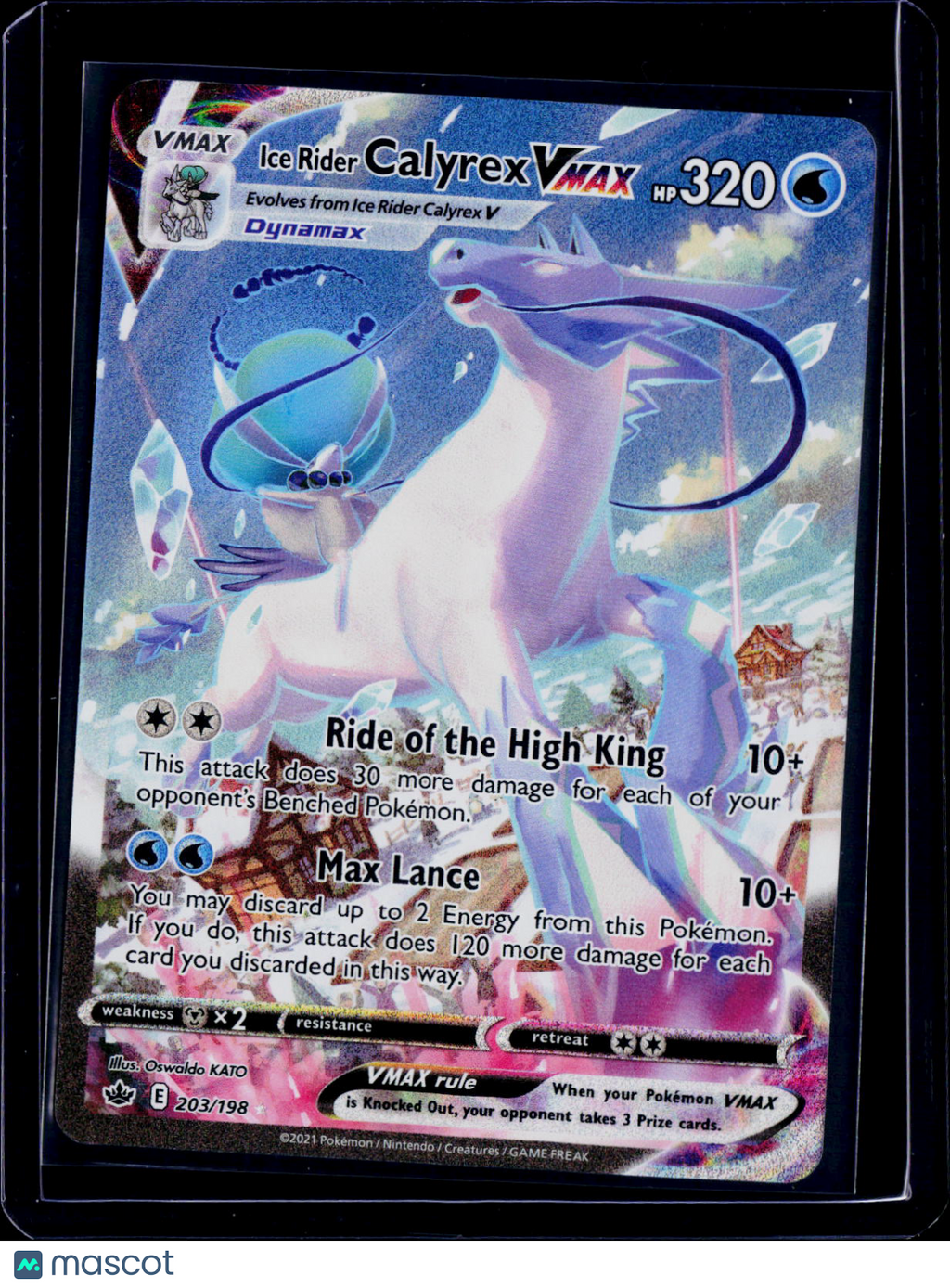 Ice Rider Calyrex VMAX 203/198
