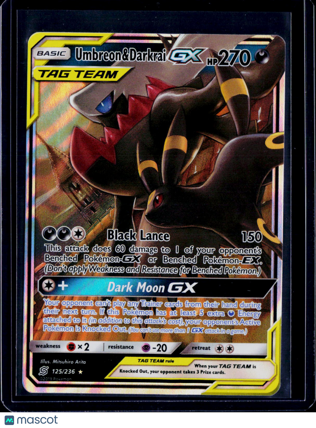 Umbreon & Darkrai GX 125/236