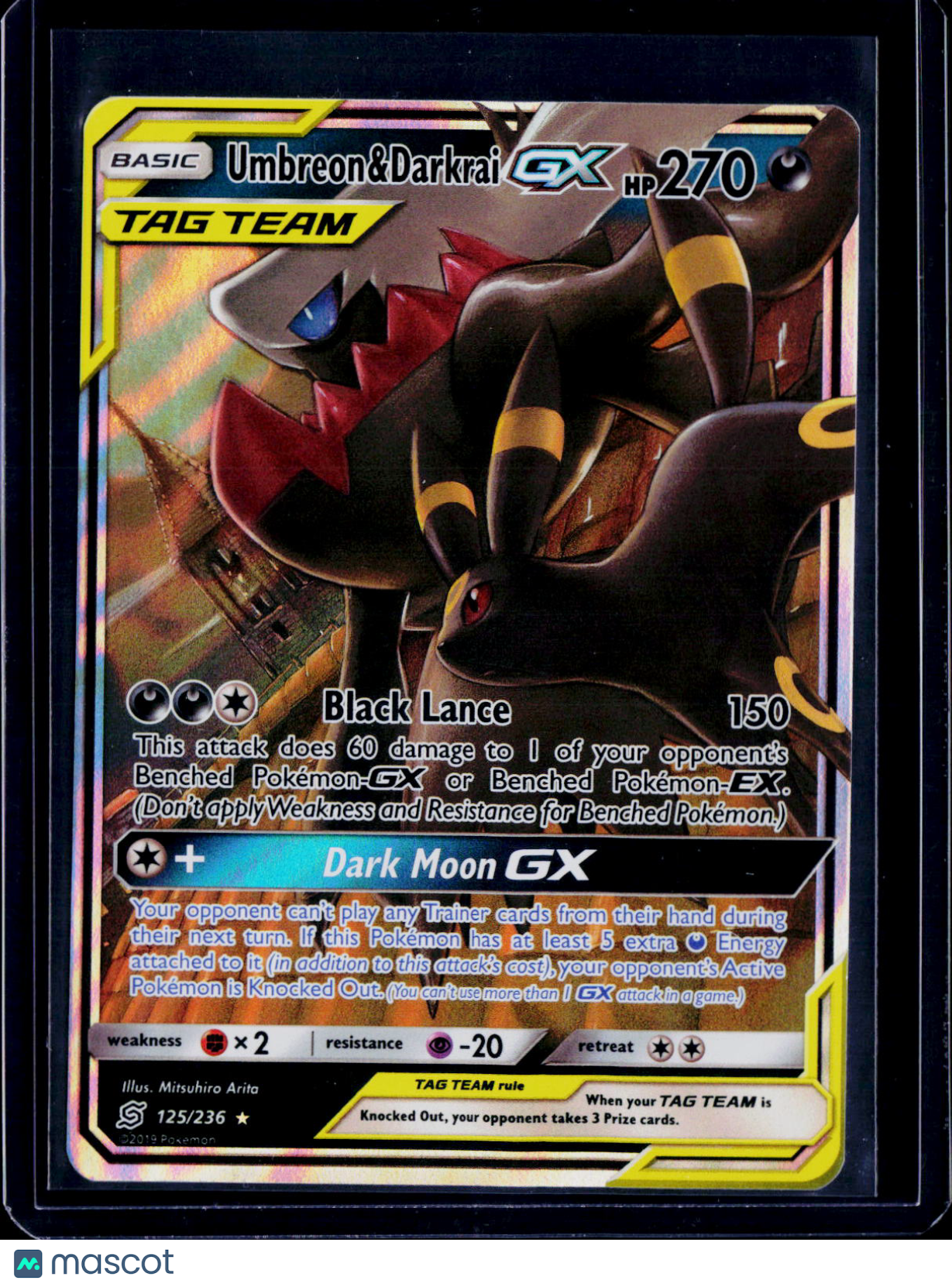 Umbreon & Darkrai GX 125/236