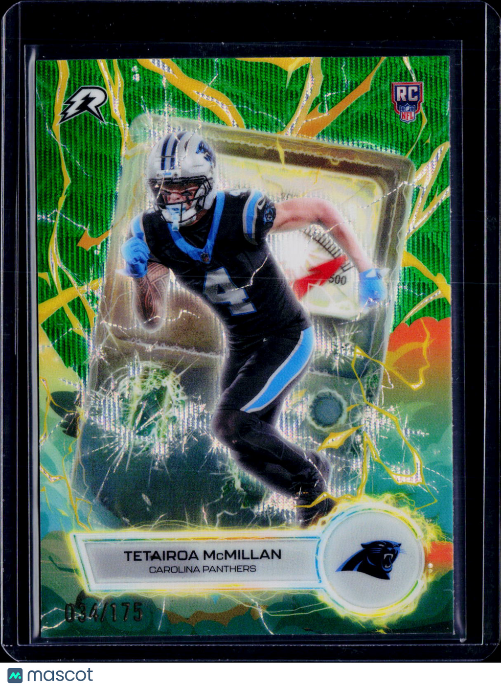 2025 Topps Resurgence Tetairoa McMillan Voltaic Green /175