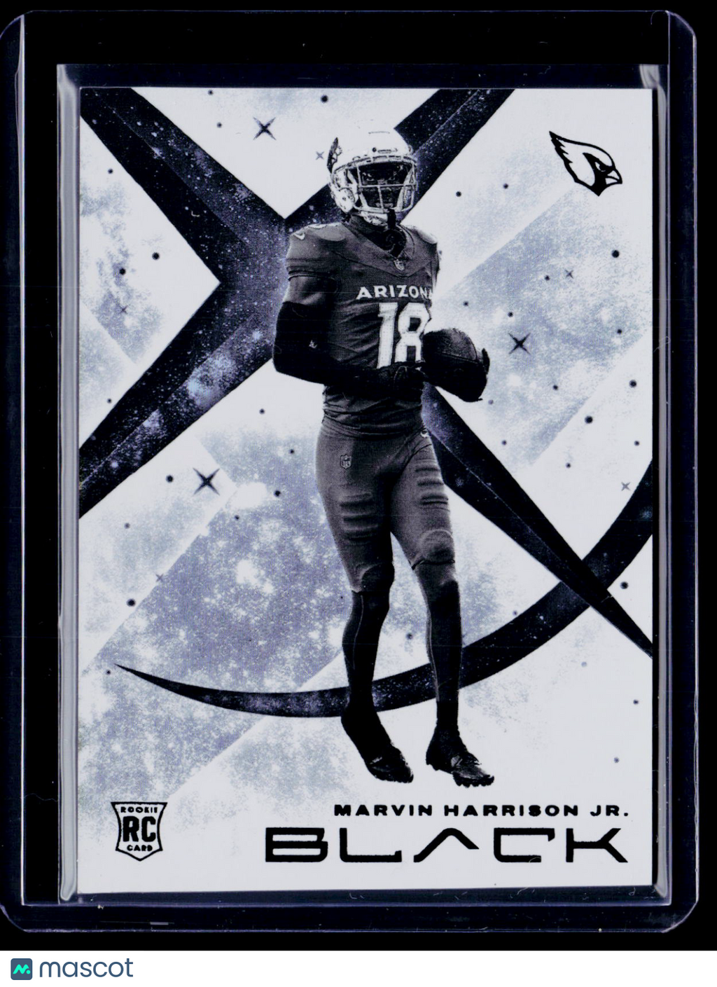 2024 Black Marvin Harrison Jr. Rookie White Knight SSP