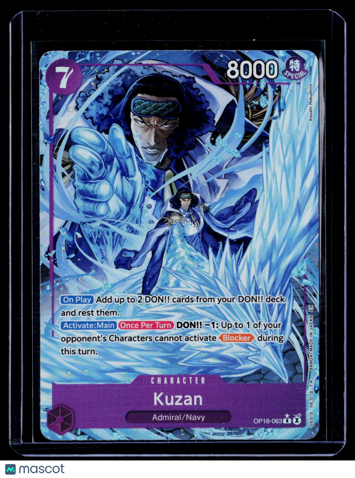 One Piece Kuzan Alternate R OP16-063