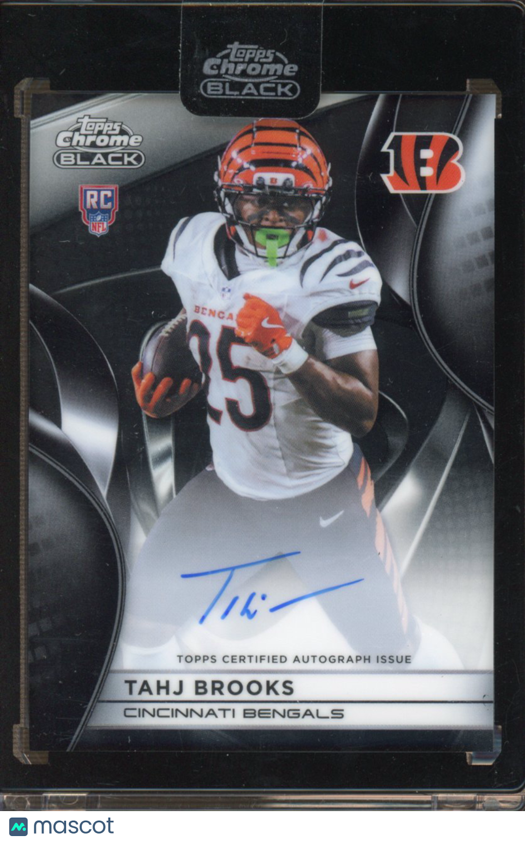 2025 Topps Chrome Black Tahj Brooks Rookie Auto RC