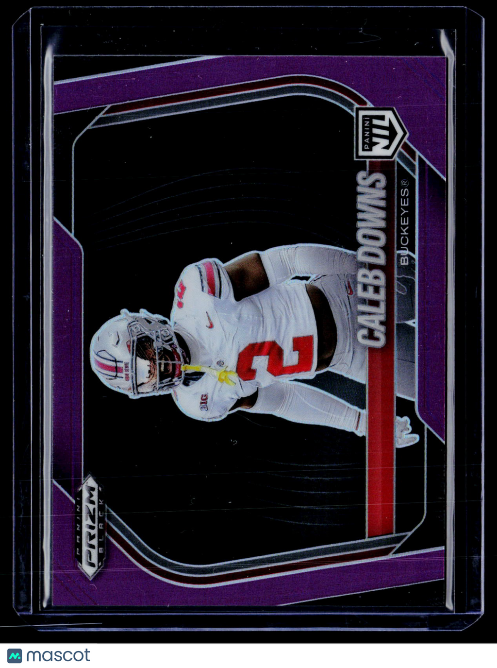 2025 Prizm Black Caleb Downs Purple Prizm 12/99