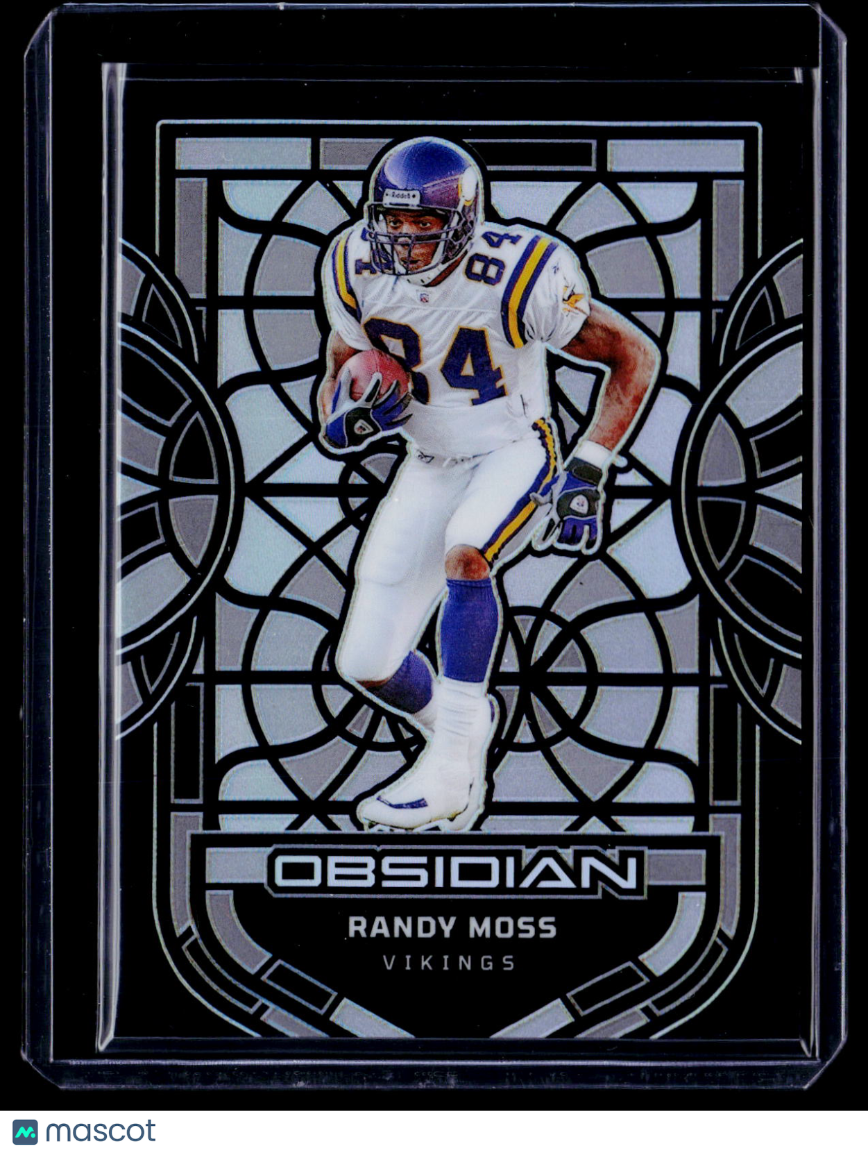 2024 Obsidian Randy Moss Stained Glass Case Hit