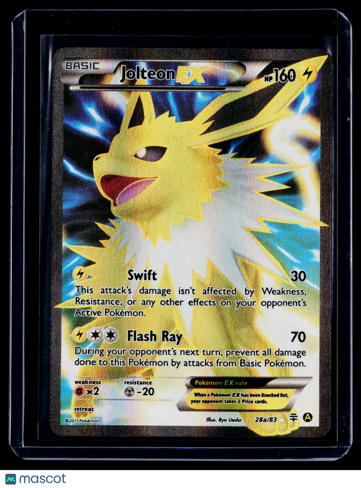 Pokemon Jolteon EX 28a 83