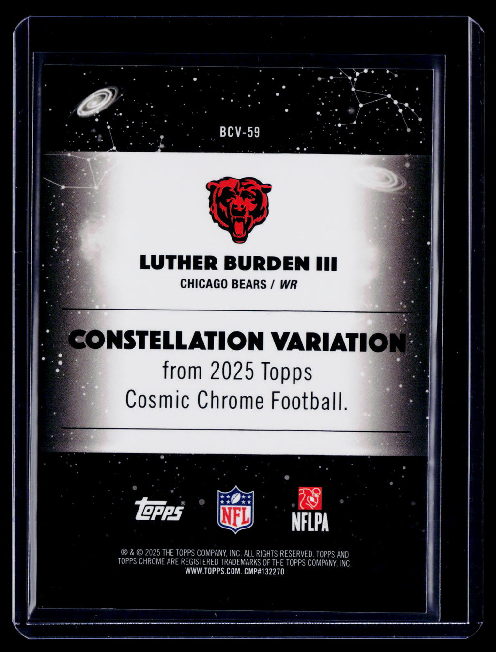 2026 Topps Chrome Cosmic Luther Burden III Rookie Constellations Case Hit RC