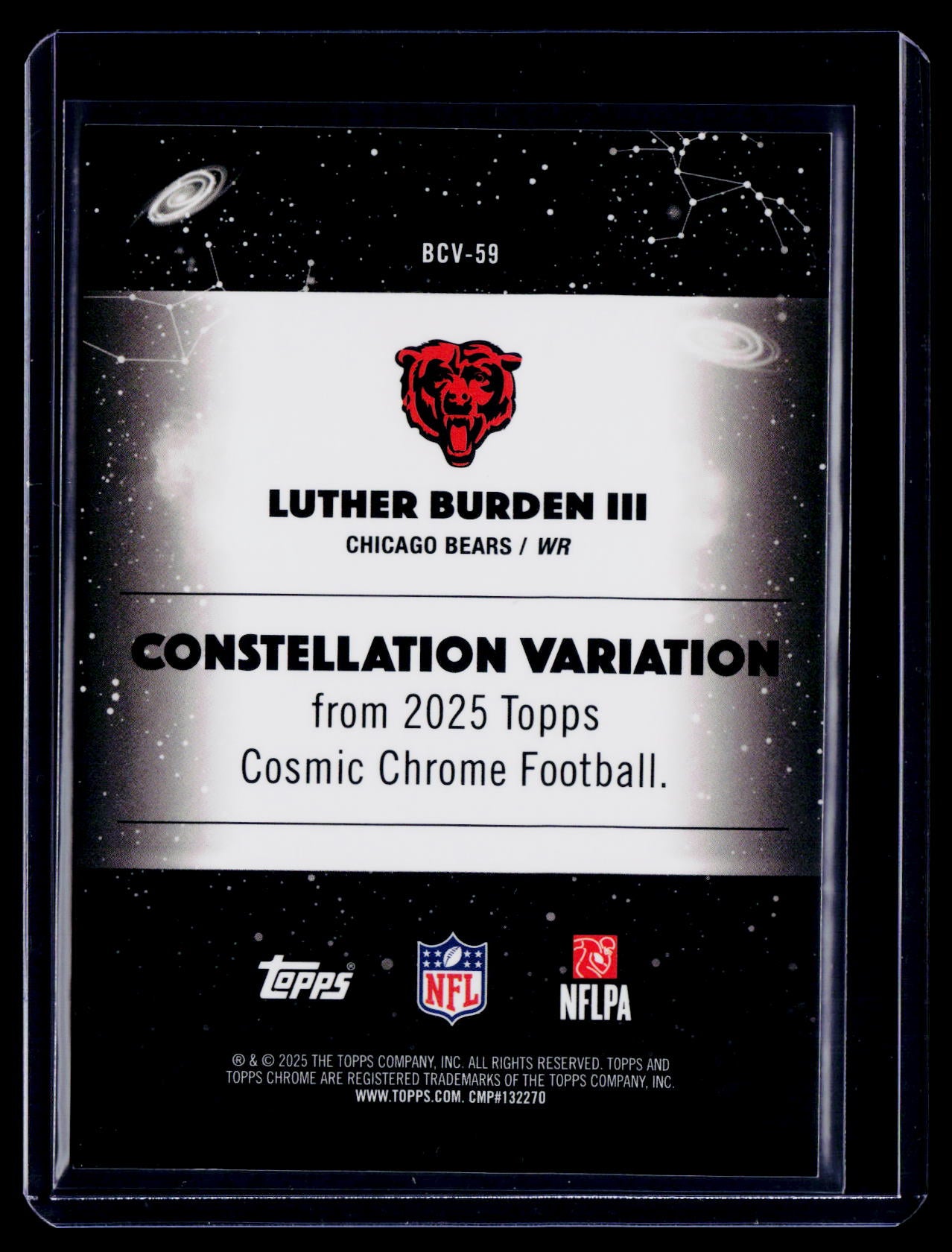 2026 Topps Chrome Cosmic Luther Burden III Rookie Constellations Case Hit RC