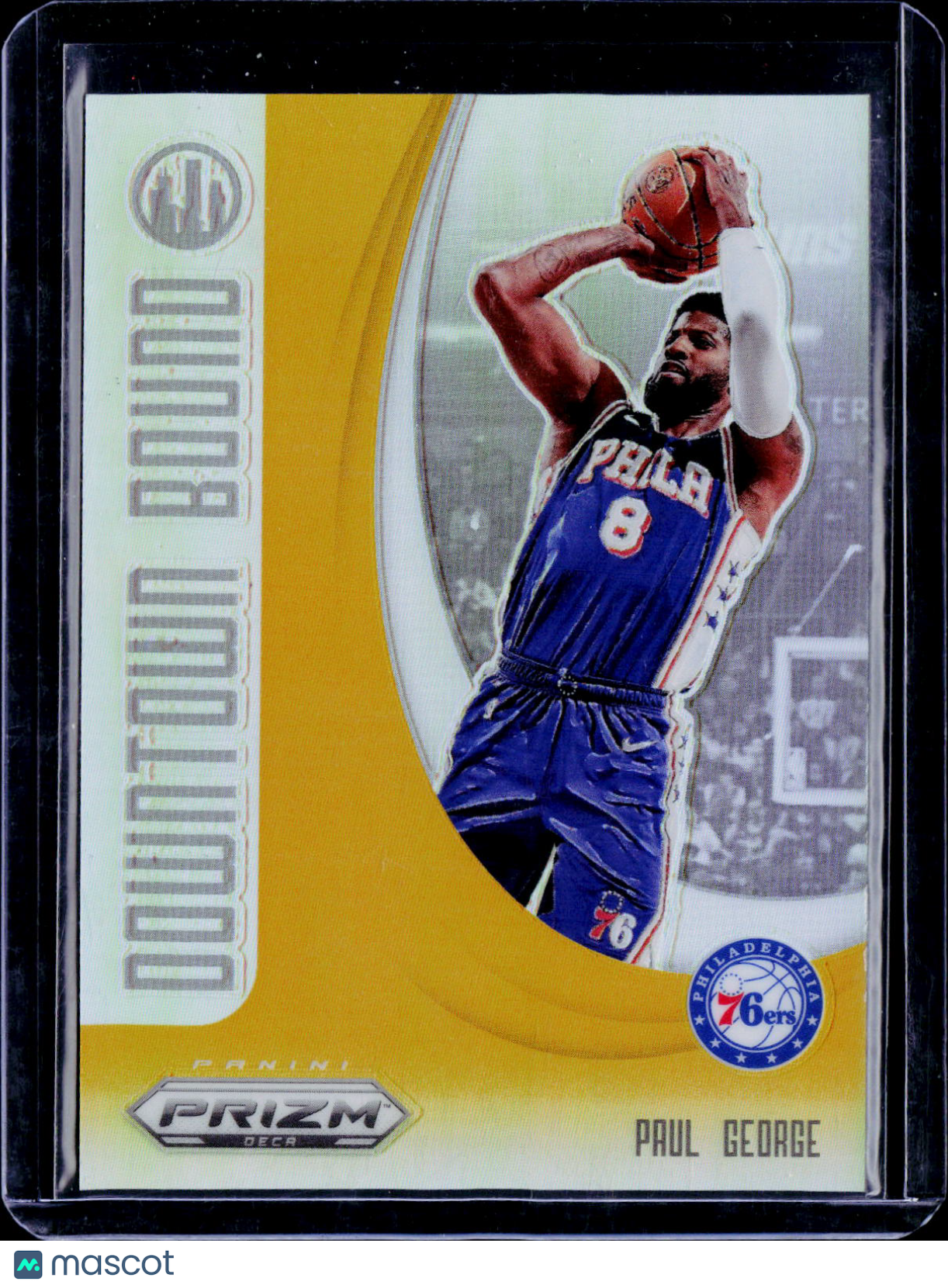 2024-25 Prizm Deca Paul George Gold Downtown Bound 2/10