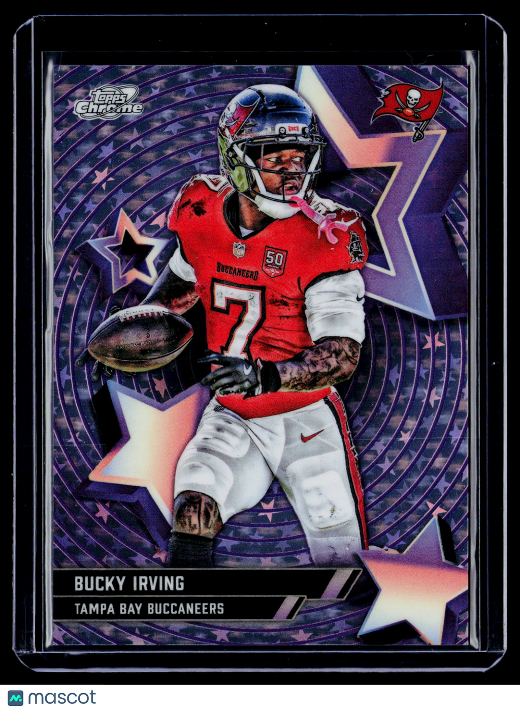 2025 Topps Chrome Cosmic Bucky Irving Starfractor