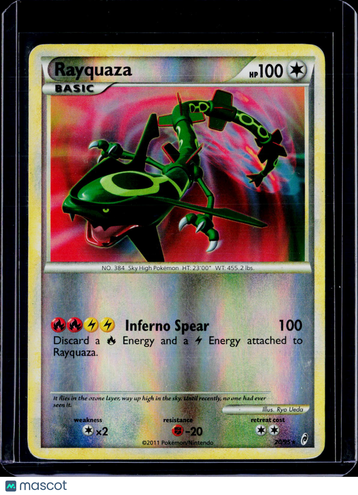 Pokemon Rayquaza 20 95