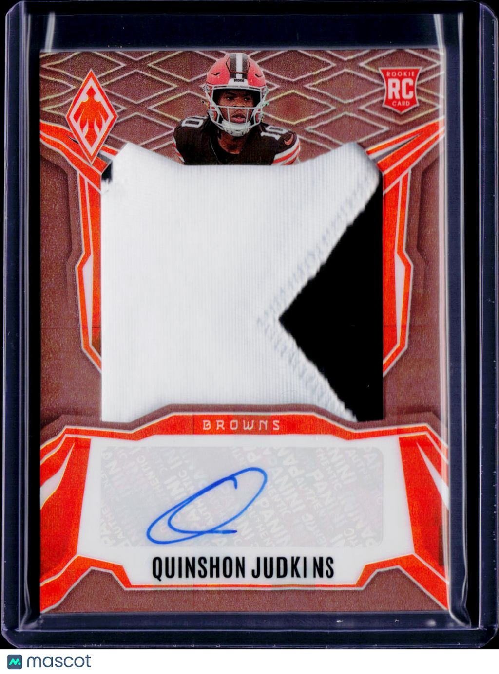 2025 Phoenix Quinshon Judkins Jumbo Rookie Patch Auto /199