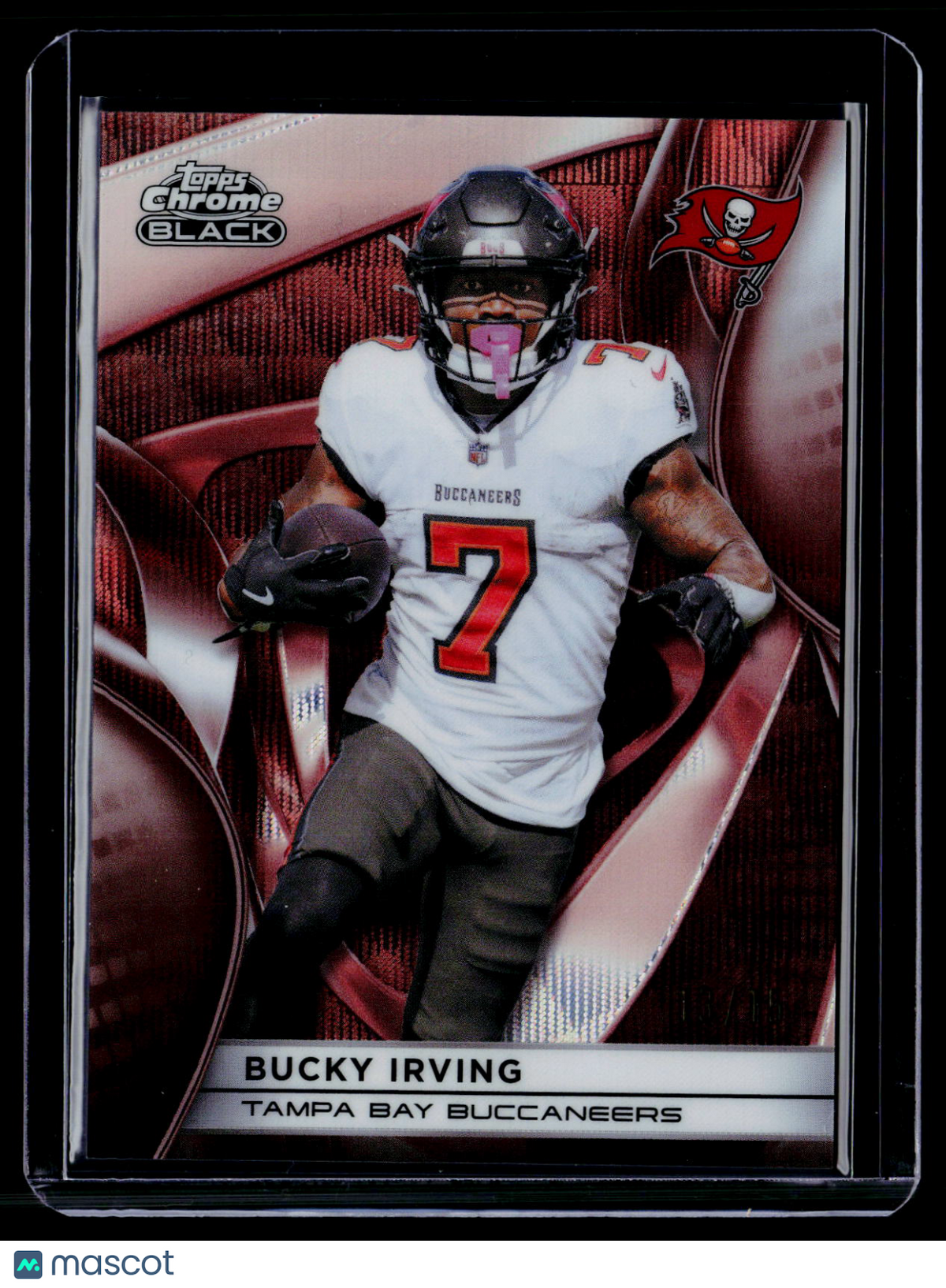 2025 Topps Chrome Black Bucky Irving Rose Gold Wave 13/15