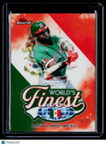 2026 Finest Randy Arozarena World's Finest Orange Refractor 16/25