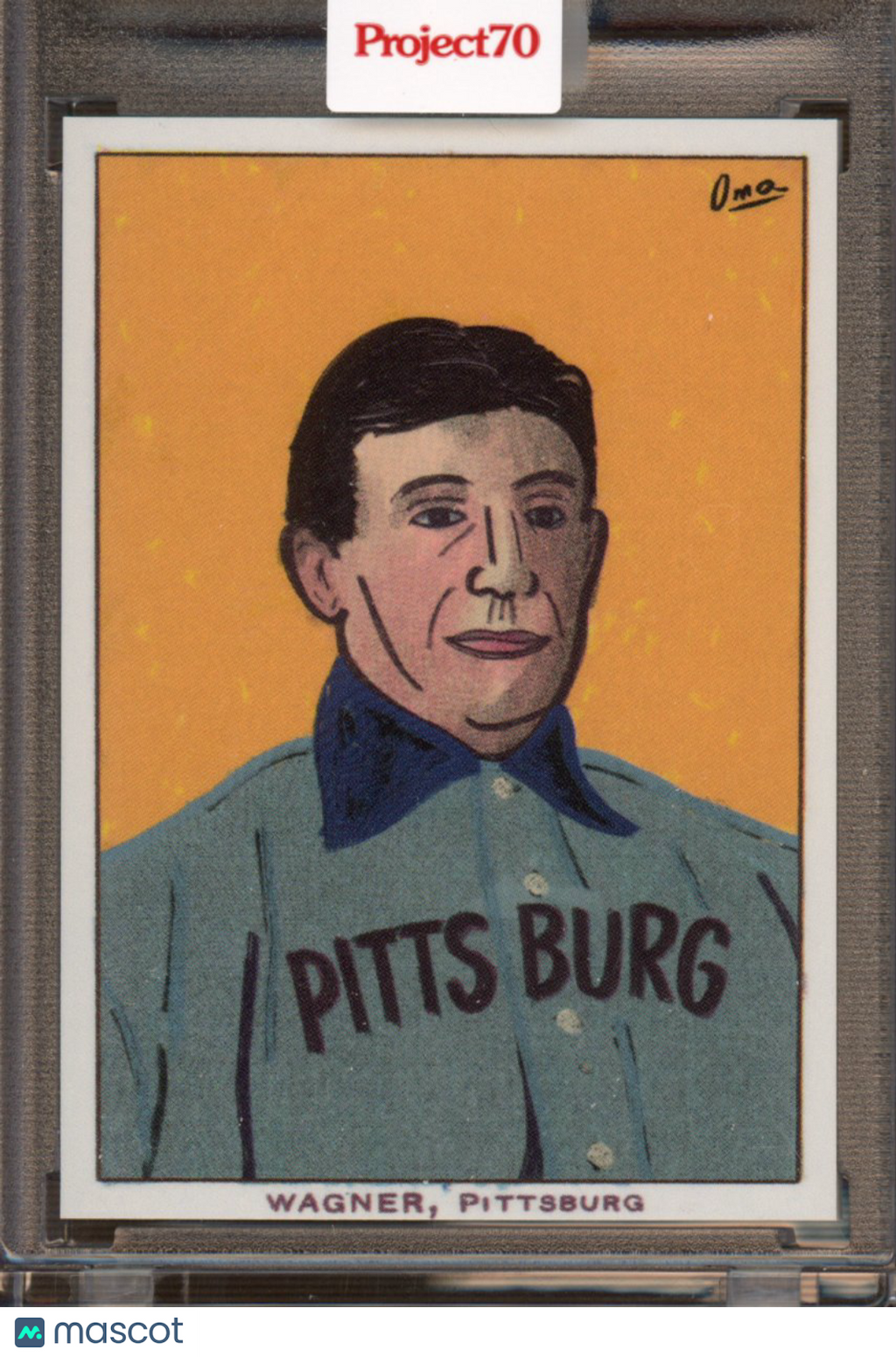 2021 Topps Project 70 Honus Wagner Oldmanalan 863