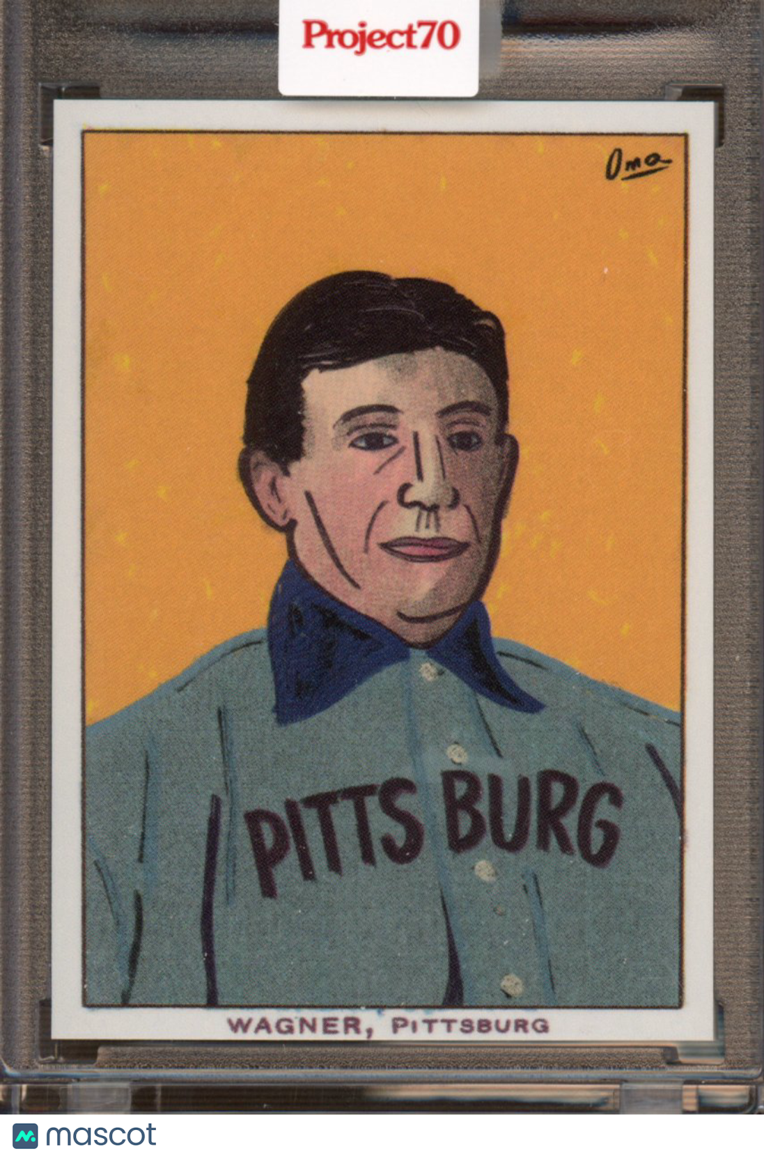 2021 Topps Project 70 Honus Wagner Oldmanalan 863