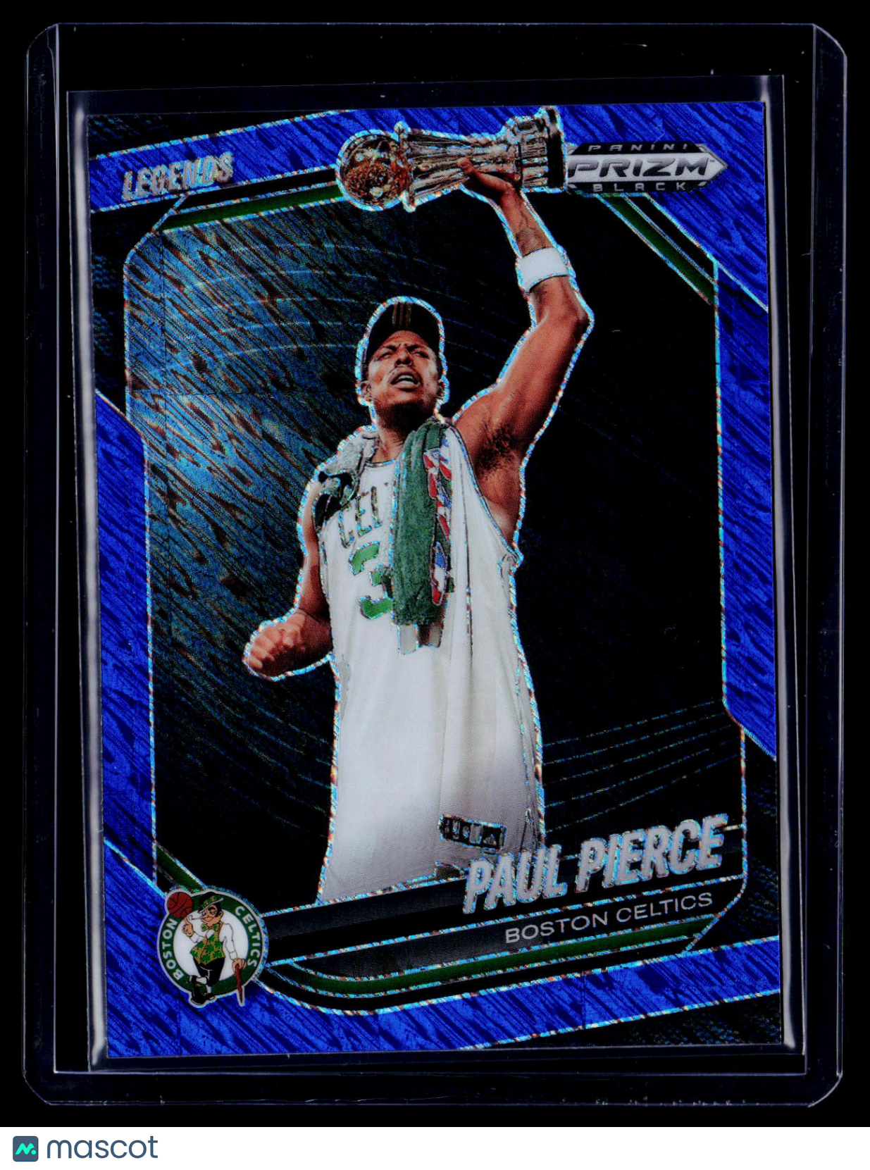 2024-25 Prizm Black Paul Pierce Blue Shimmer 20/35