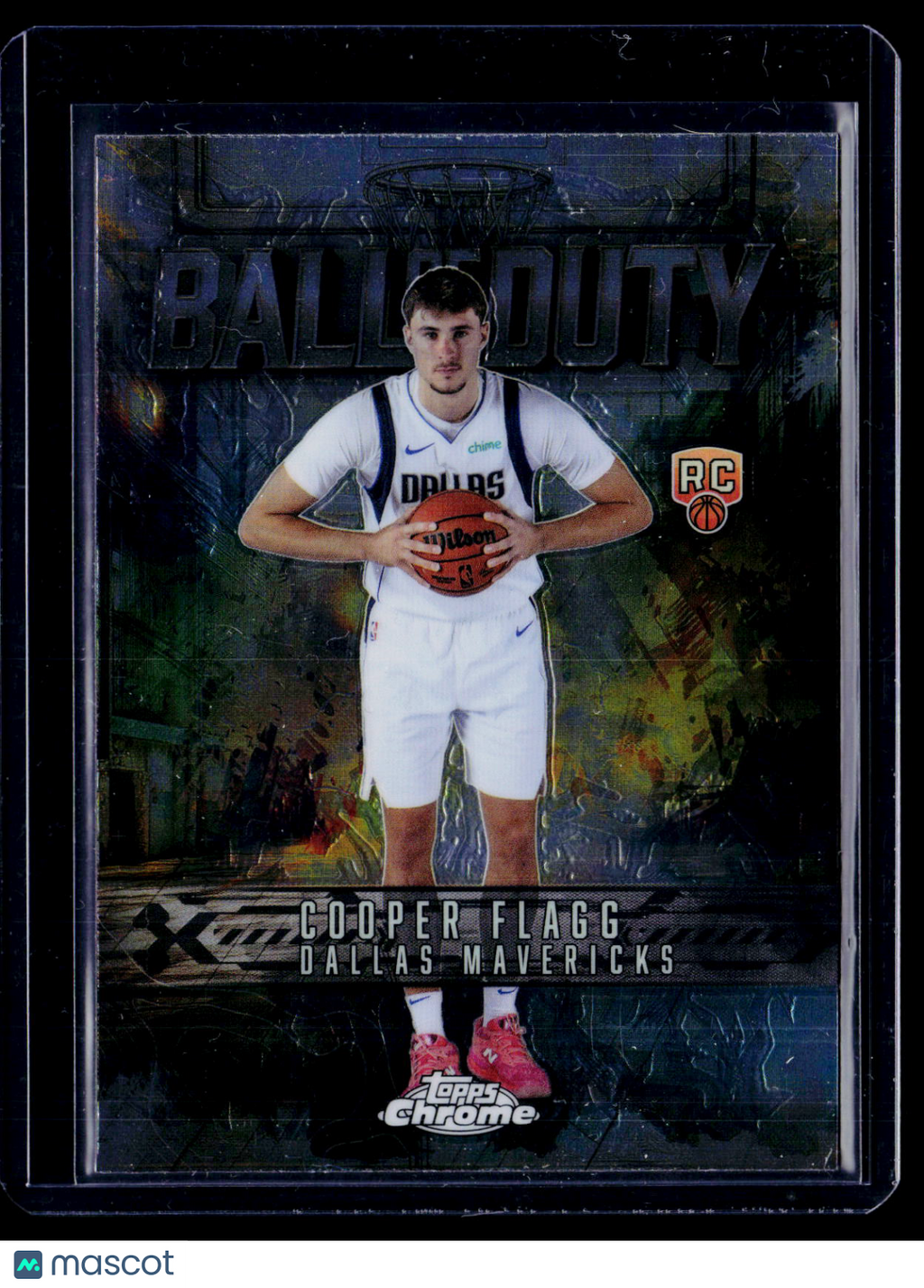 2025 Topps Chrome Cooper Flagg Rookie Ball of Duty RC